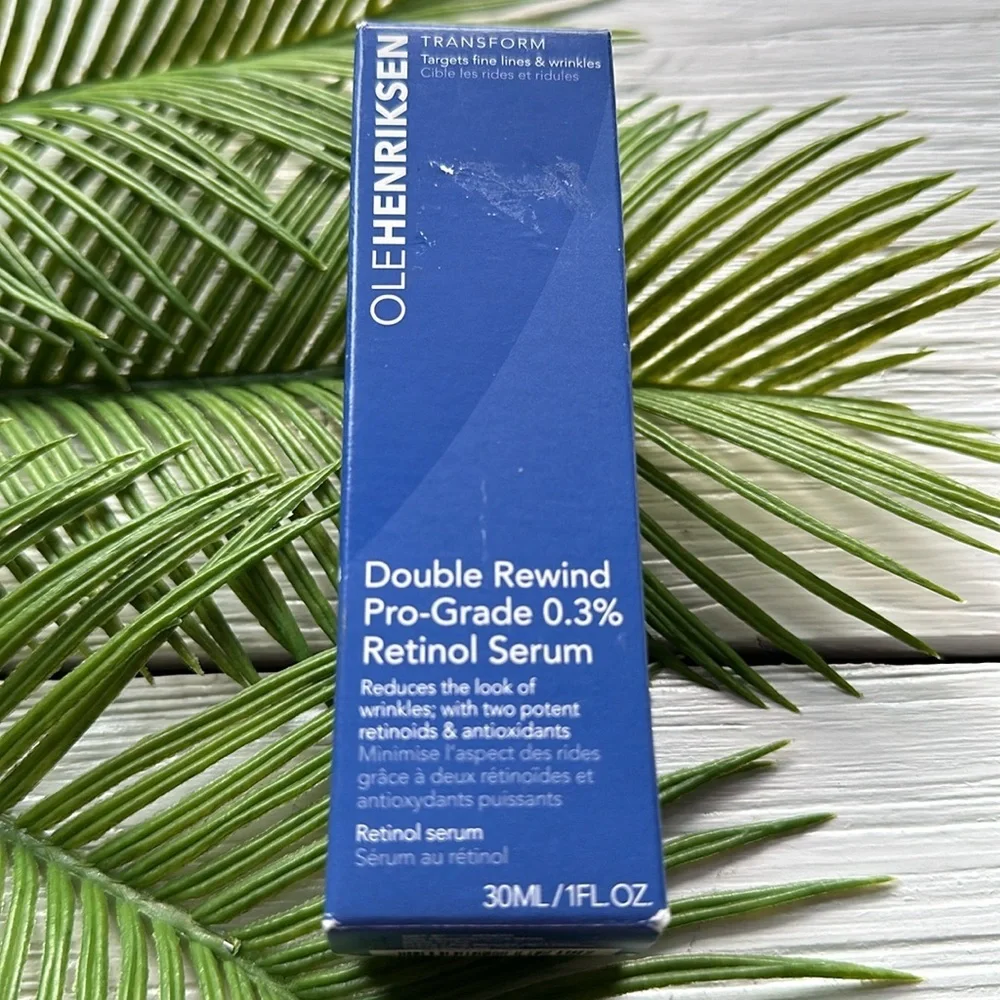 NIB Ole Henriksen DOUBLE REWIND 0.3% PRO-GRADE RETINOL SERUM